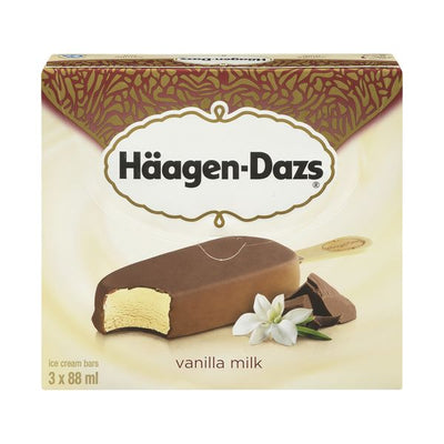 HaagenDazs Bars Vanilla [3pk]