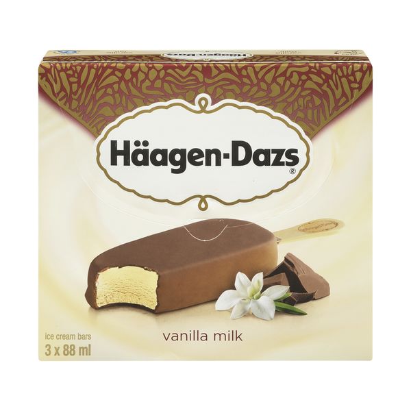 HaagenDazs Bars Vanilla [3pk]