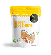 Elan Organic Ginger Chunks [175g]