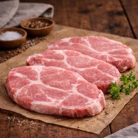 Pork Shoulder Steak Boneless [1kg]