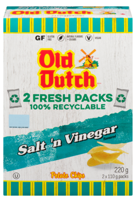 Old Dutch Chip Salt n Vinegar [220g]