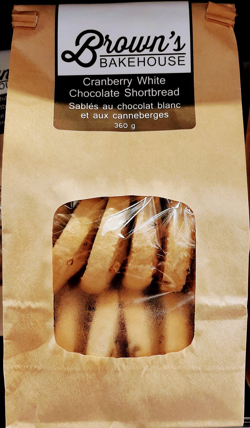 Cranberry White Chocolate Shortcake 360g