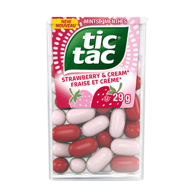 Tic Tac Strawberry & Cream [29g]