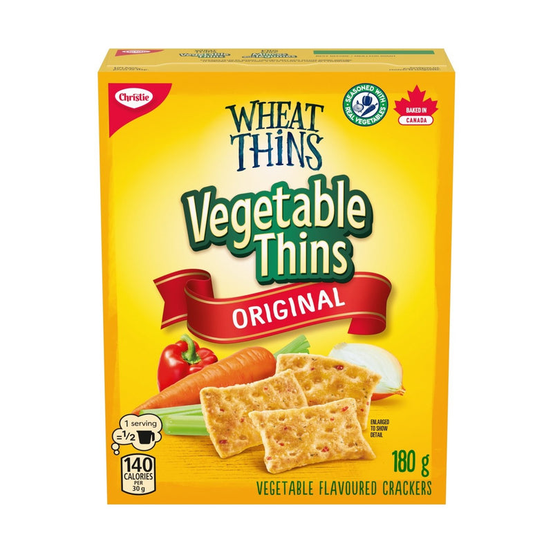 Christies Wheat Thins Vegetab [180g]