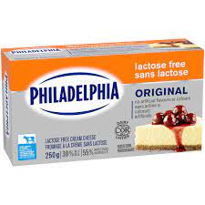 Philly Plain Cream Cheese Lactose Free [250g]
