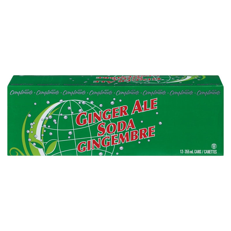 Compliments Ginger Ale [12pk]