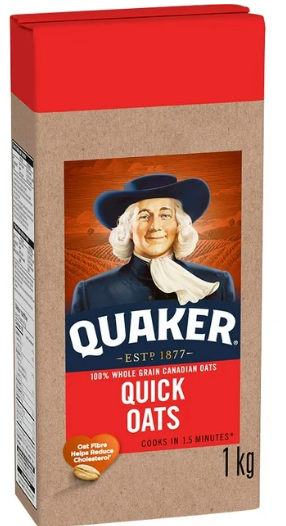 Quaker Quick Oats 1kg