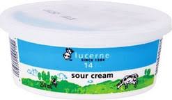 Lucerne Sour Cream Regular [250ml]