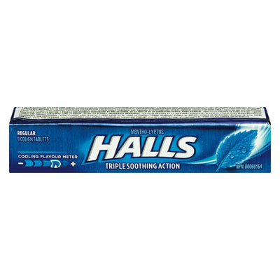 Halls Cough Drops Regular [9pk]