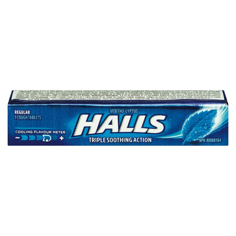 Halls Cough Drops Regular [9pk]