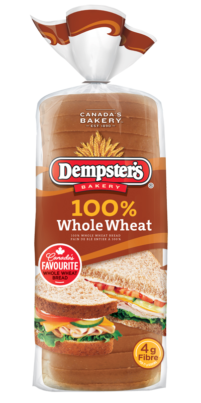 Dempster's Sandwich Bread Whole Wheat [675g]