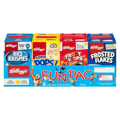 Kelloggs Fun Pack Cereals [210g]