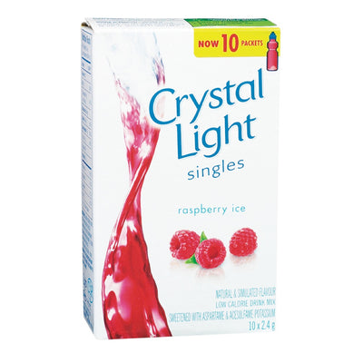 Crystal Light Singles Raspberry [10pk]