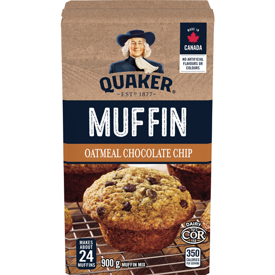 Quaker Oatmeal Chocolate Chip Muffin Mix [900g]