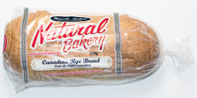 Natural Bakery Sliced Rye [900g]