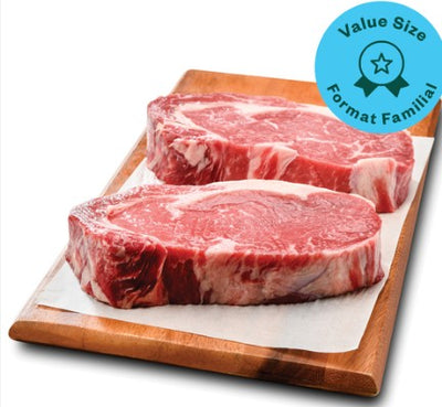 Rib Eye Steak Family Pack