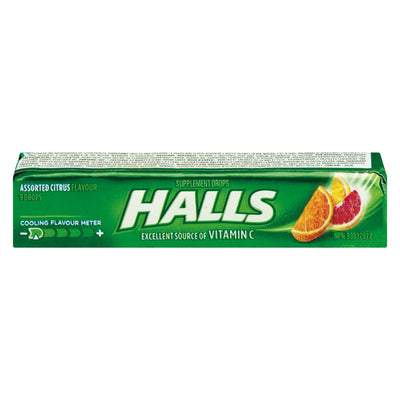Halls Defense Drops Citrus [9pk]