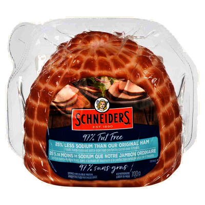 Schneiders Half Ham Fat Free Less Salt [700g]