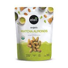 Elan Organic Matcha Almonds 160g