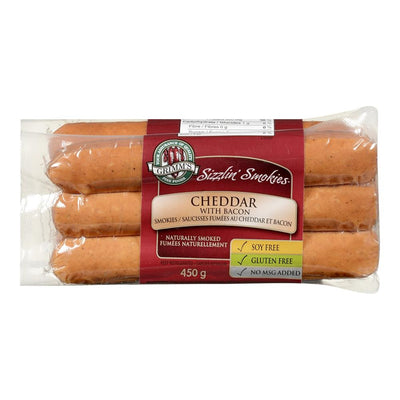 GrimmsSizzlingSmokiesChedBac [450g]