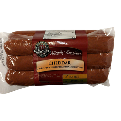 GrimmSizzlinSmokiesCheddar [450g]