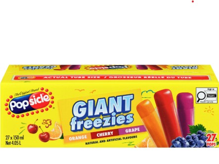 PopsicleGiantFreezie27pk [27 pkg]