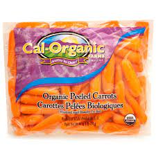 Organic Carrots Baby Peeled [1lb]