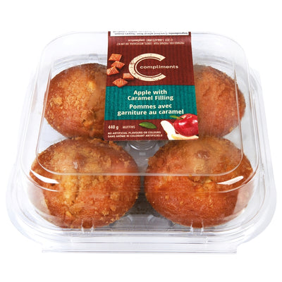 Compliments Apple Caramel Muffins [440g]
