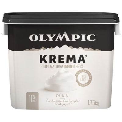 Krema Greek Yogurt Plain 10% [1.75kg]
