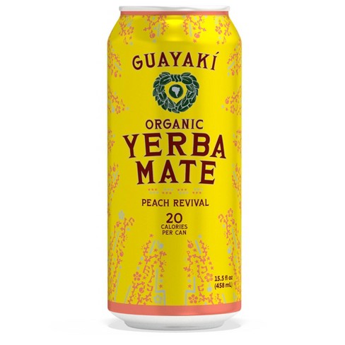 Yerba Mate Peach Beverage [458ml]