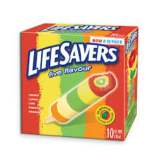 LifeSaveIceCrmBar10pk [10 pkg]