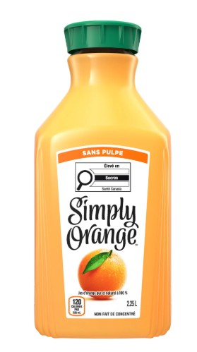 Simply Orange Juice Pulp Free [2.25l]