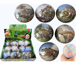 Squeeze Dino Beads Ball