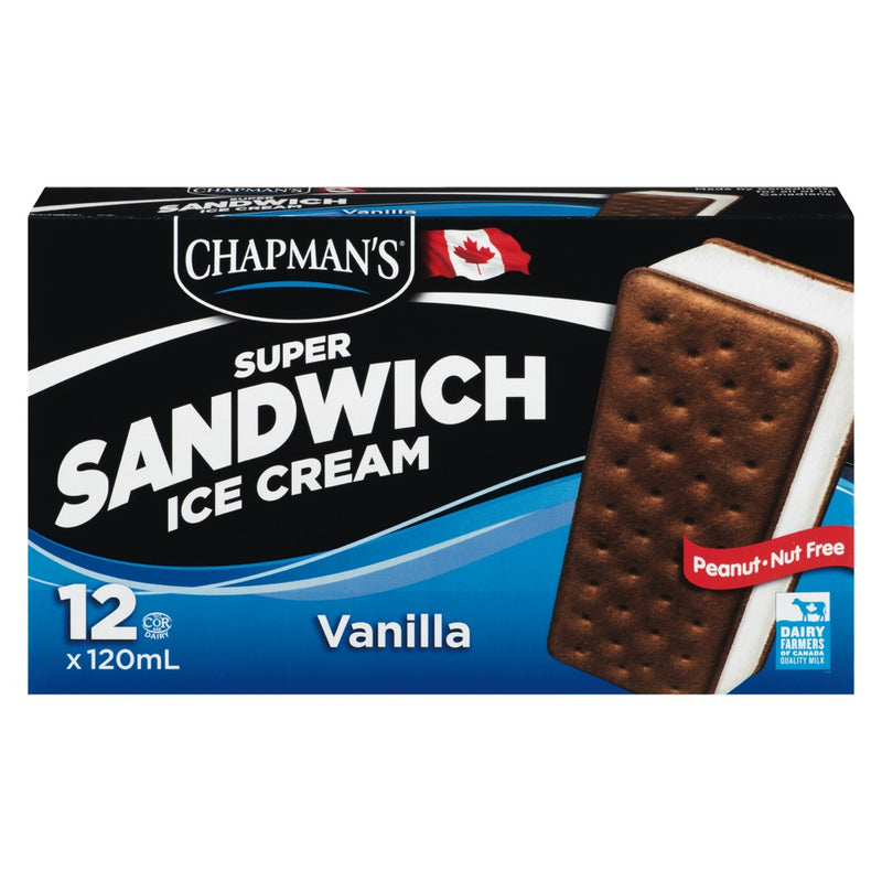 Chapman's Vanilla Sandwich [12pk]