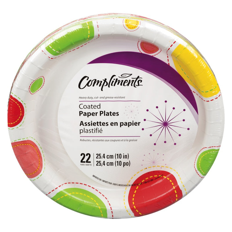 Compliments Paper plates [22pk]