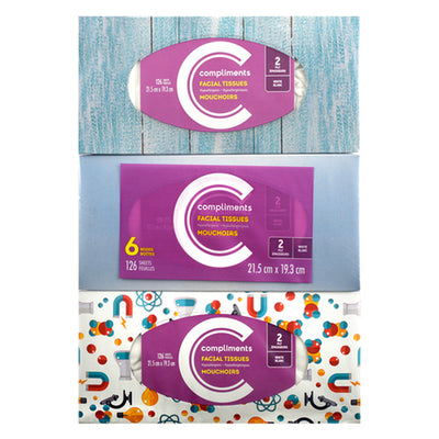 ComplimentsFacialTissue [6pk]