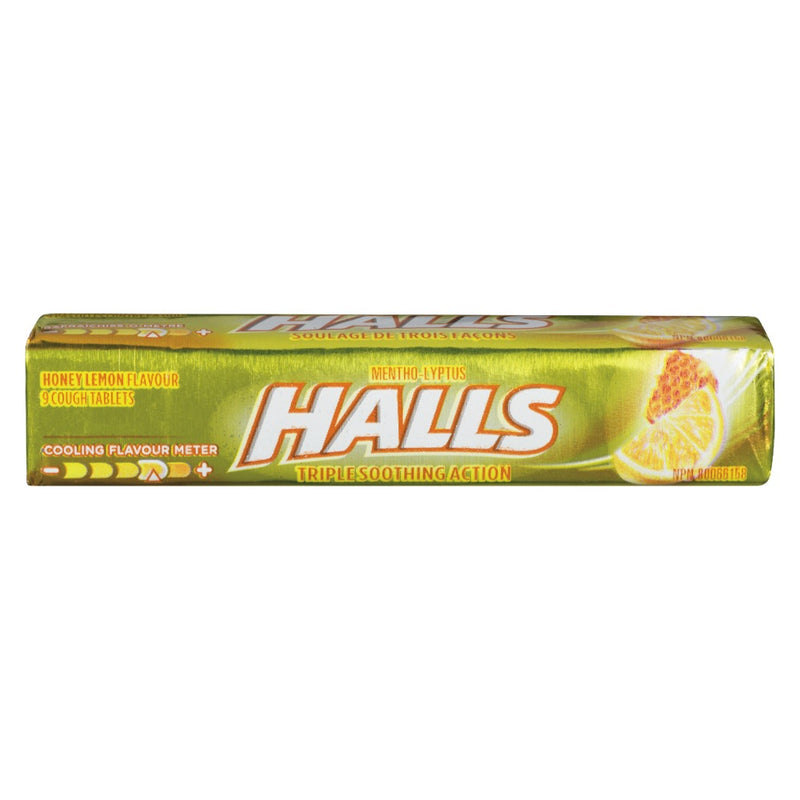 Halls Cough Drops Lemon [9pk]