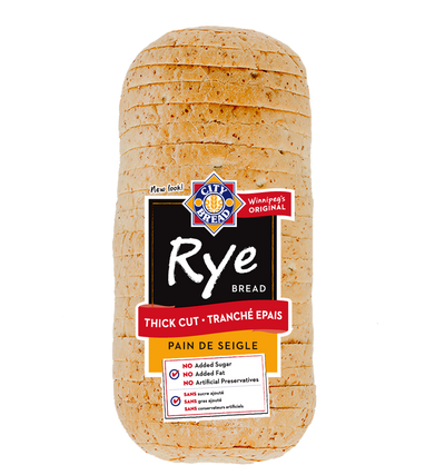 City Rye Bread Thick Sliced [900g]
