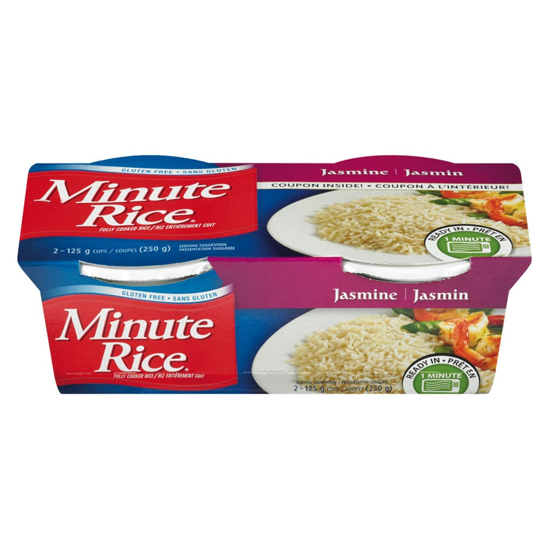 Minute Rice Jasmine RTS [250g]