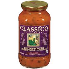 Classico Sauce Spinach Cheese [600ml]