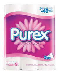 Purex 2 Ply Bath Tissue [24pk]