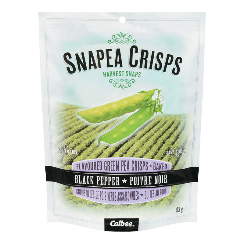 Snapea Crisps Black Pepper [93g]