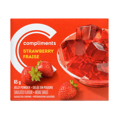 Compliments Jelly Powder Strawberry [85g]