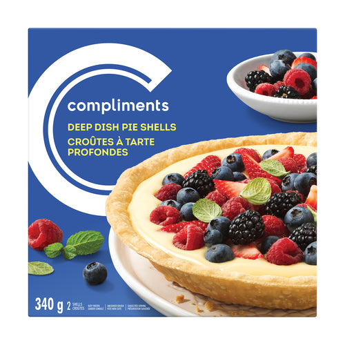 Compliments Deep Dish Pie Shell 9" [340g]
