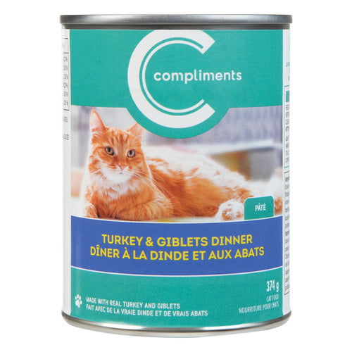 Compliments Turkey & Giblets Dinner, 374 g