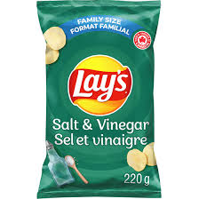 Lays Salt & Vinegar Chips [220g]
