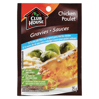 Club House Chicken Gravy Low Salt [25g]