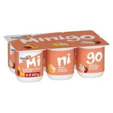 Yoplait Mini Go Vanilla Peach [6pk]