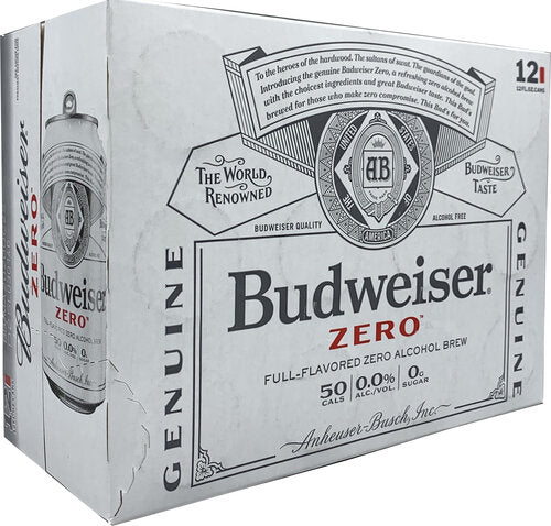 Budweiser Non-Alcohol Beer [12pk]