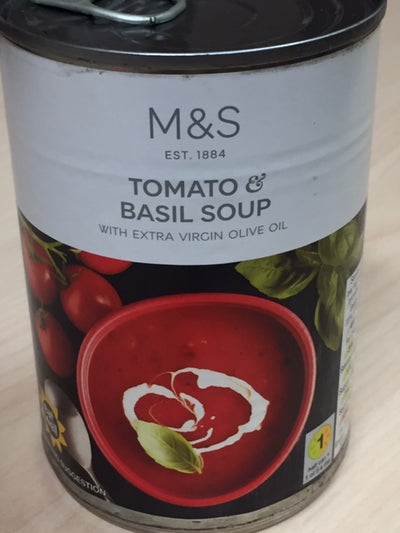 M&S Tomato & Basil Soup [400g]